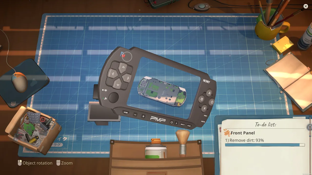 ReStory: Chill Electronics Repairs — environment preview