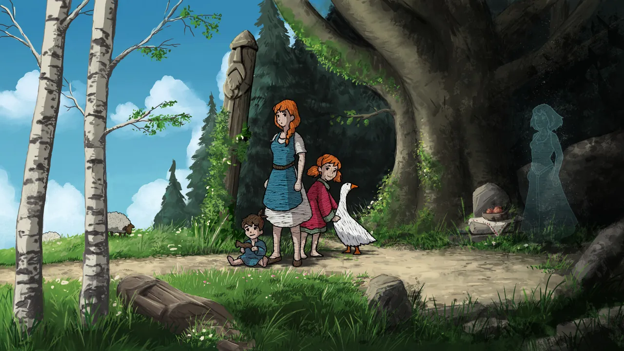 Scarlet Deer Inn — in-game combat moment