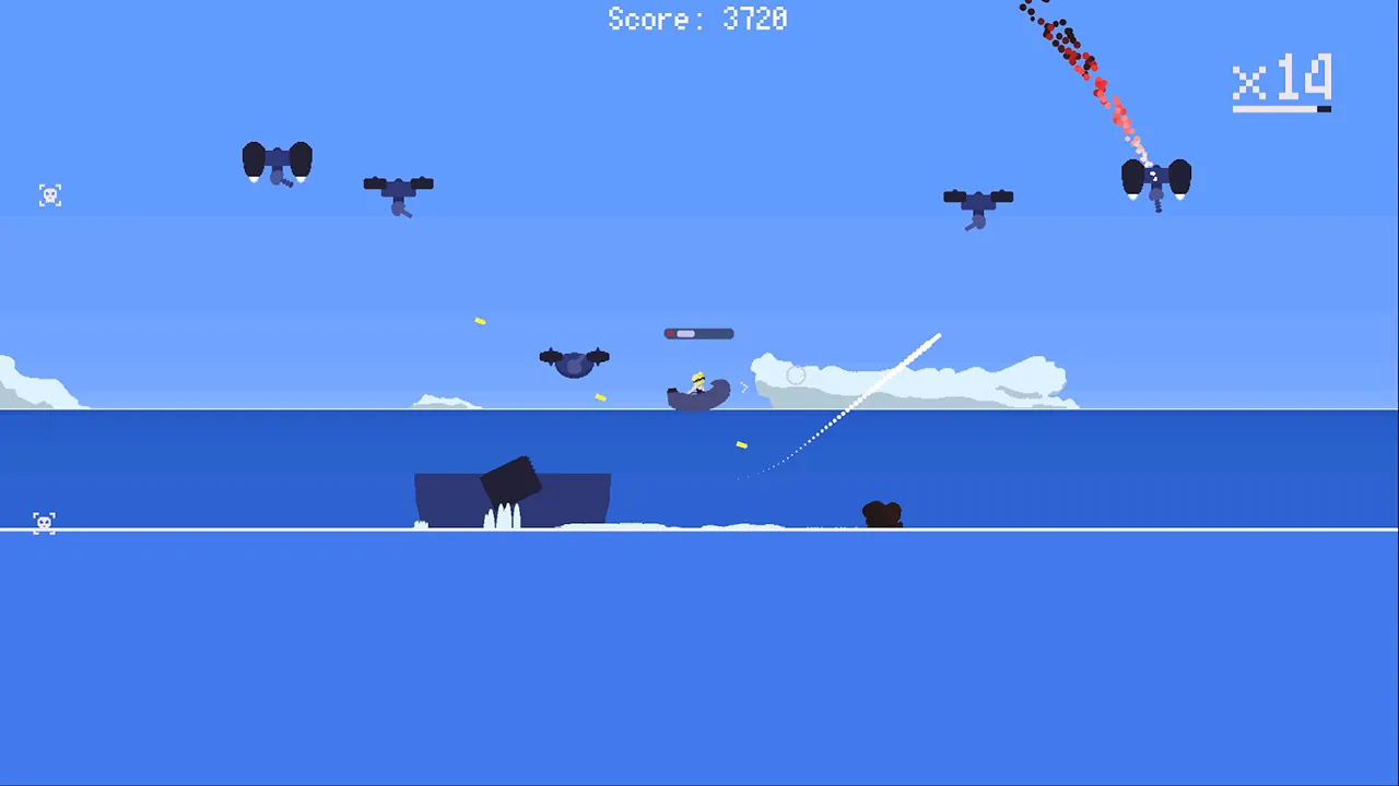Sky Recoil — in-game combat moment