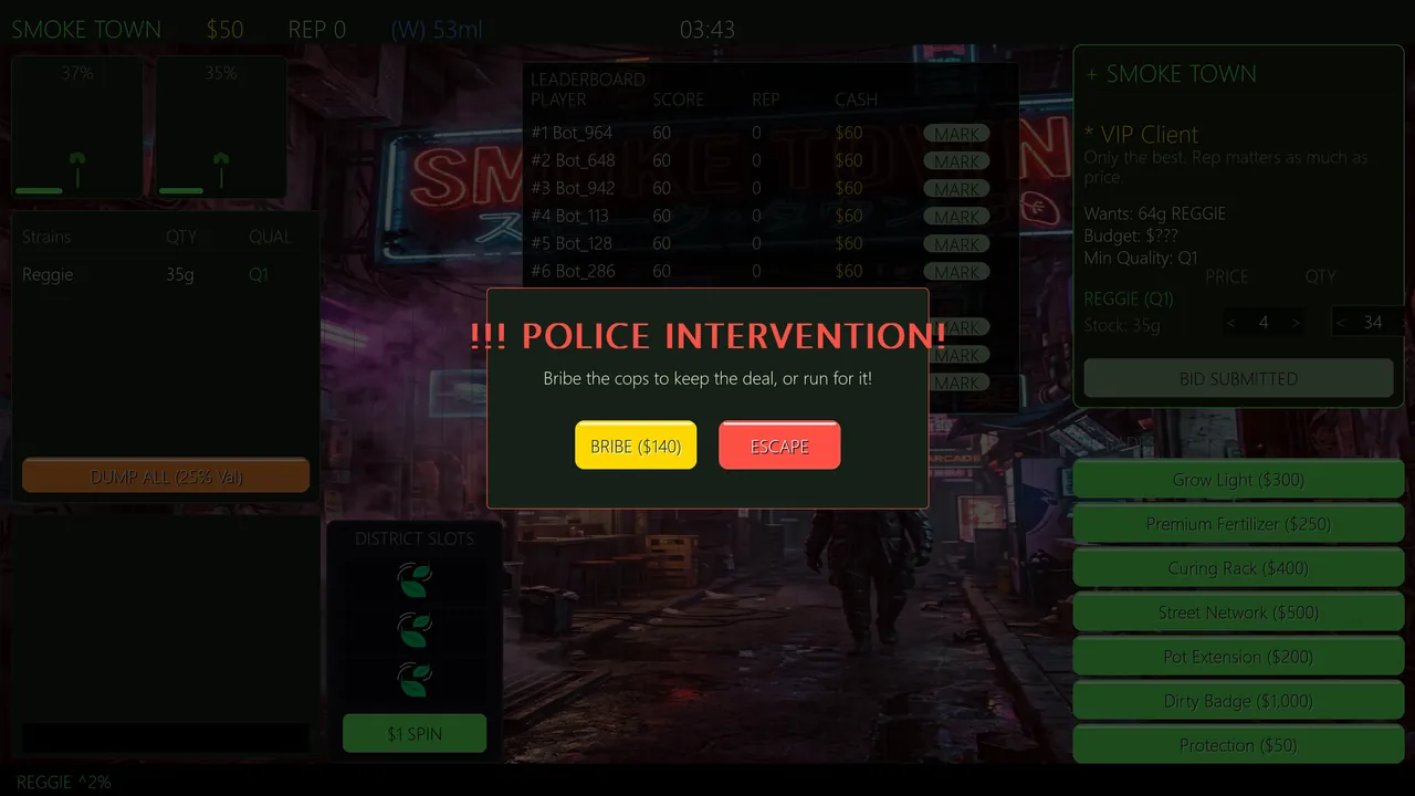 Smoke Town — environment preview