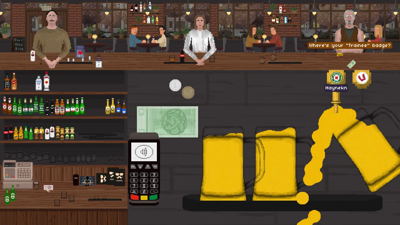 Something to Drink? — environment preview