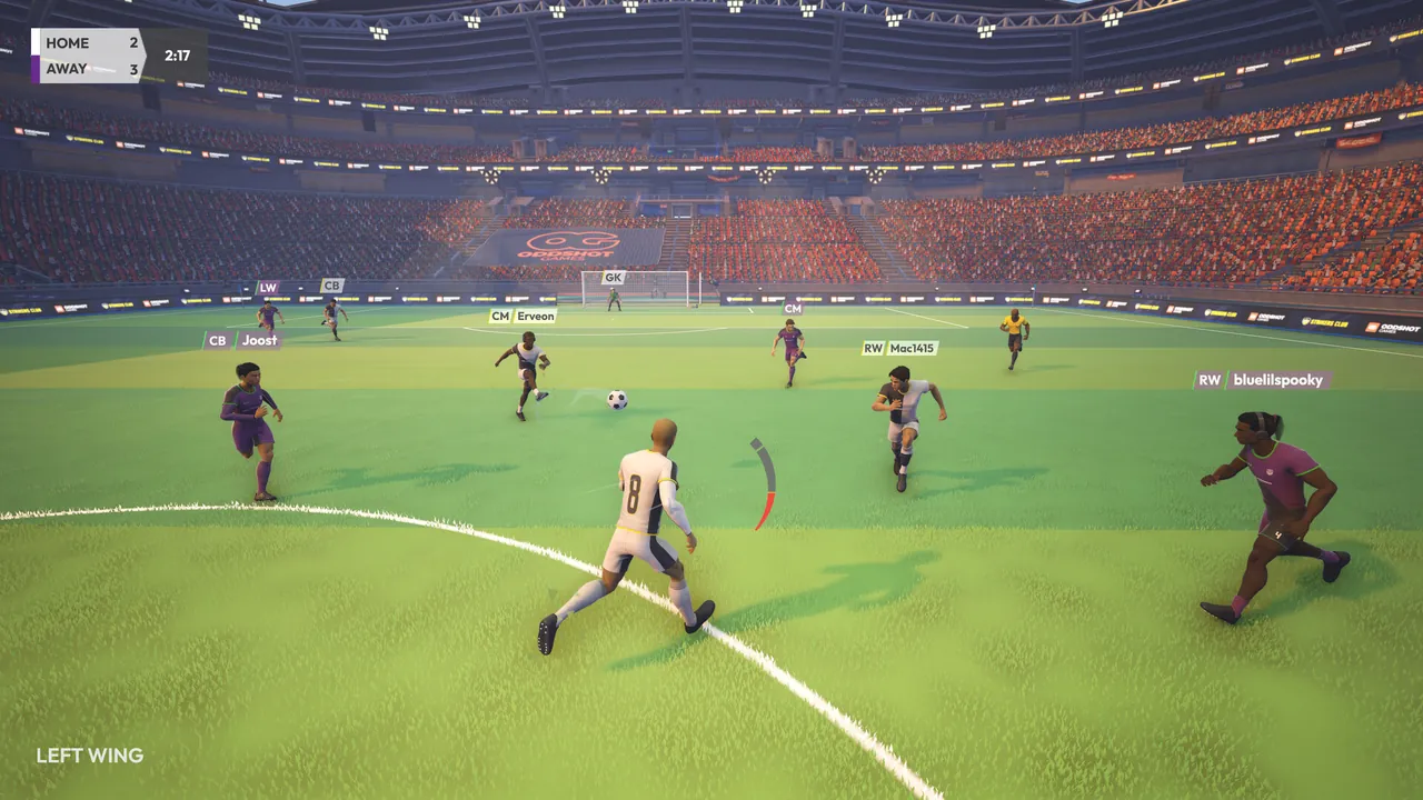 Strikers Club — story scene capture