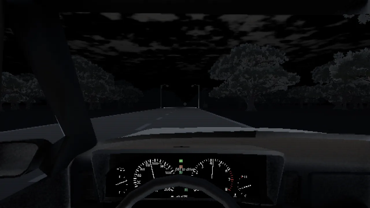 The Night Archive - No Service — environment preview
