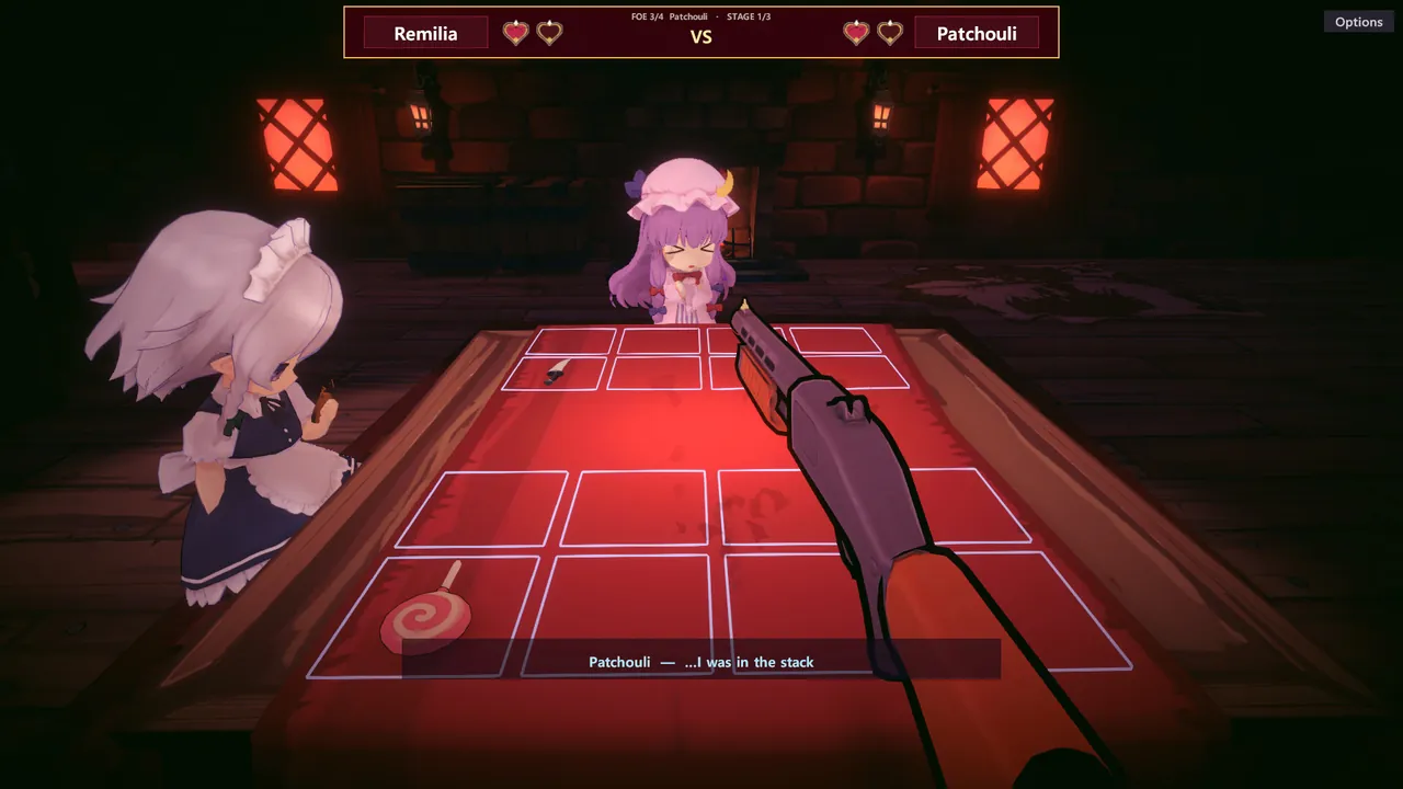 Touhou Russian Roulette — story scene capture