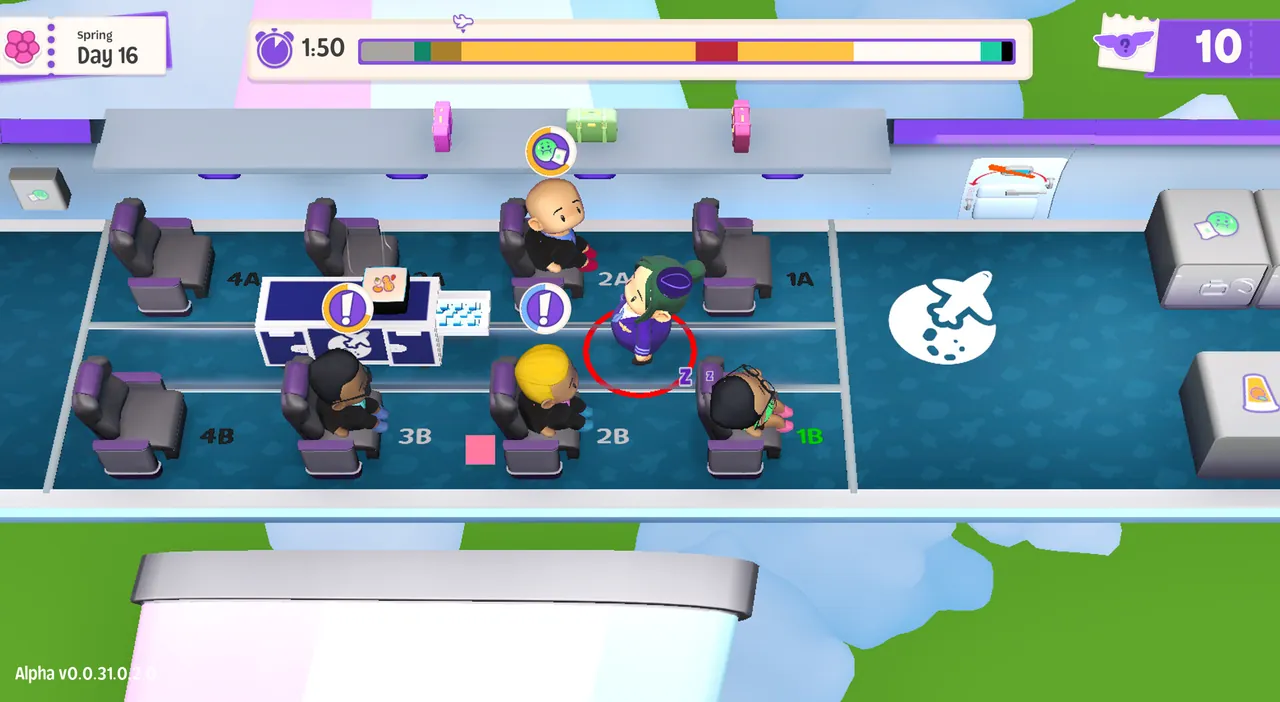 Uh Oh Airlines — in-game combat moment