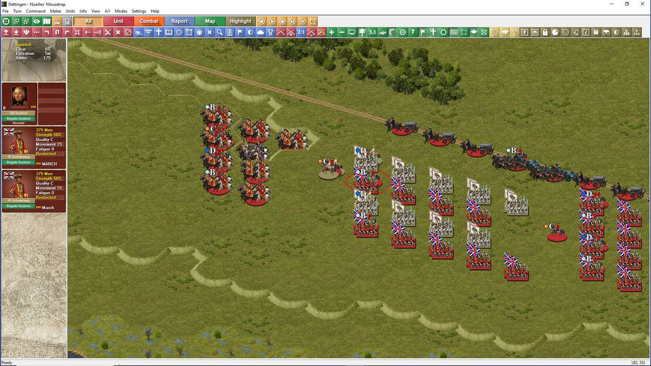 War of the Austrian Succession — gameplay showcase