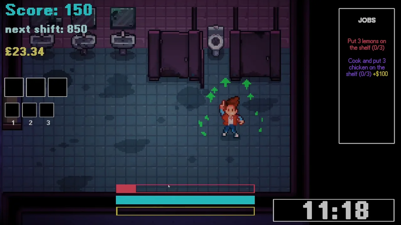 Aisle Survive — environment preview