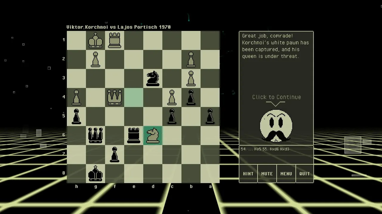 BOT.vinnik Chess: USSR vs the World — in-game combat moment