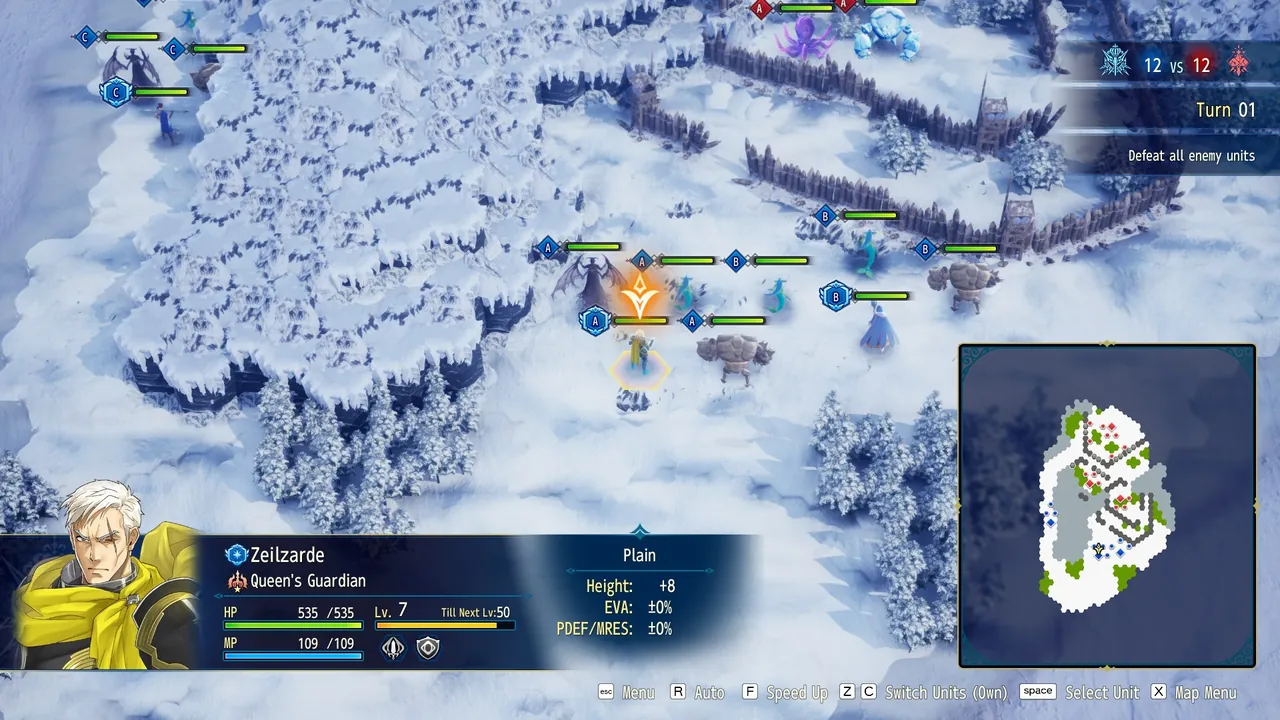 BRIGANDINE ABYSS — story scene capture