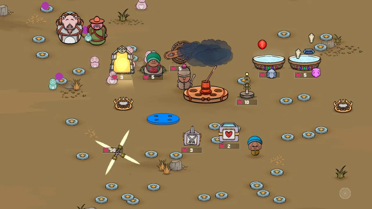 Buttons Up! 2 — in-game combat moment