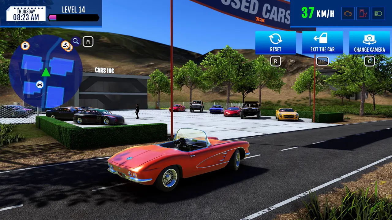 Car Sales Simulator — exploration snapshot