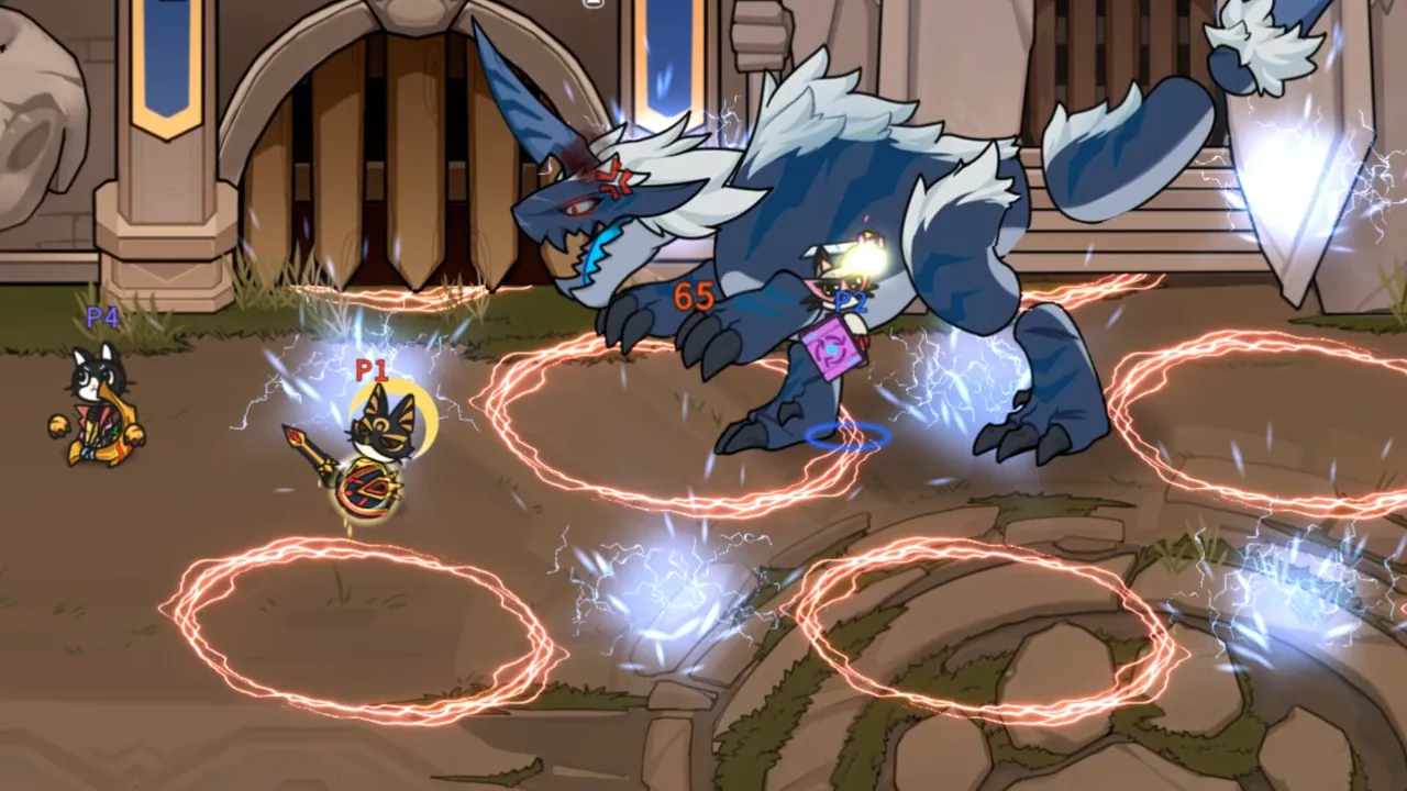 Cat Gladiator — story scene capture
