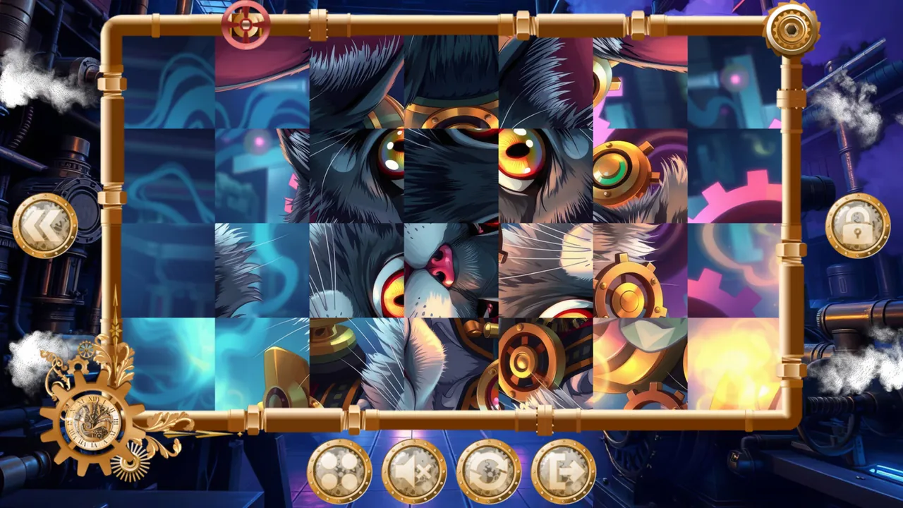 Chronime Puzzle: Cats — environment preview