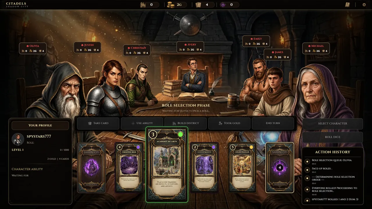 Citadels - Shadow City — story scene capture