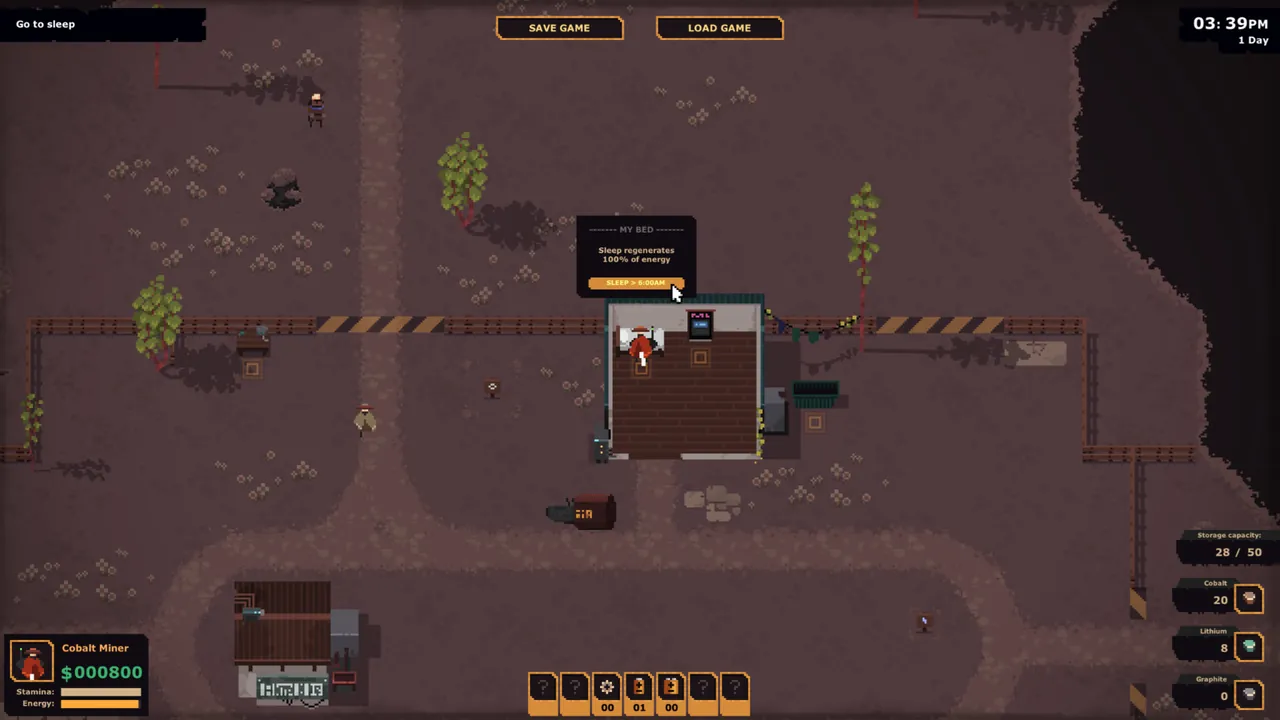 Cobalt Miner — story scene capture