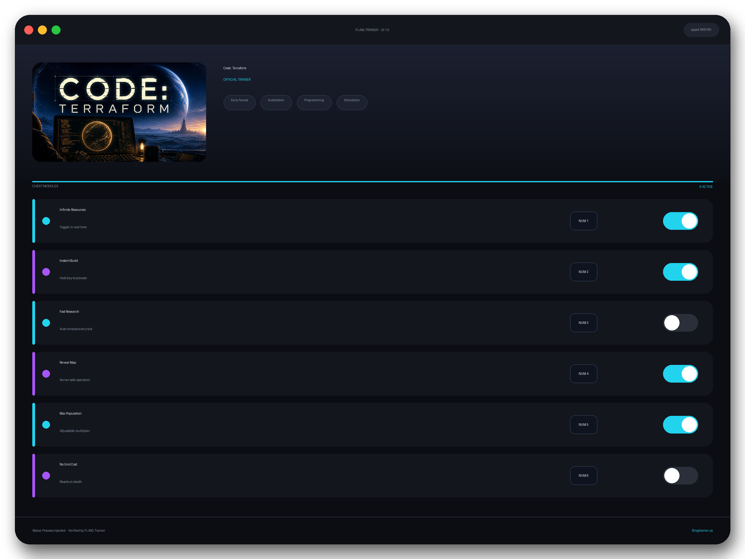 Code: Terraform Trainer interface
