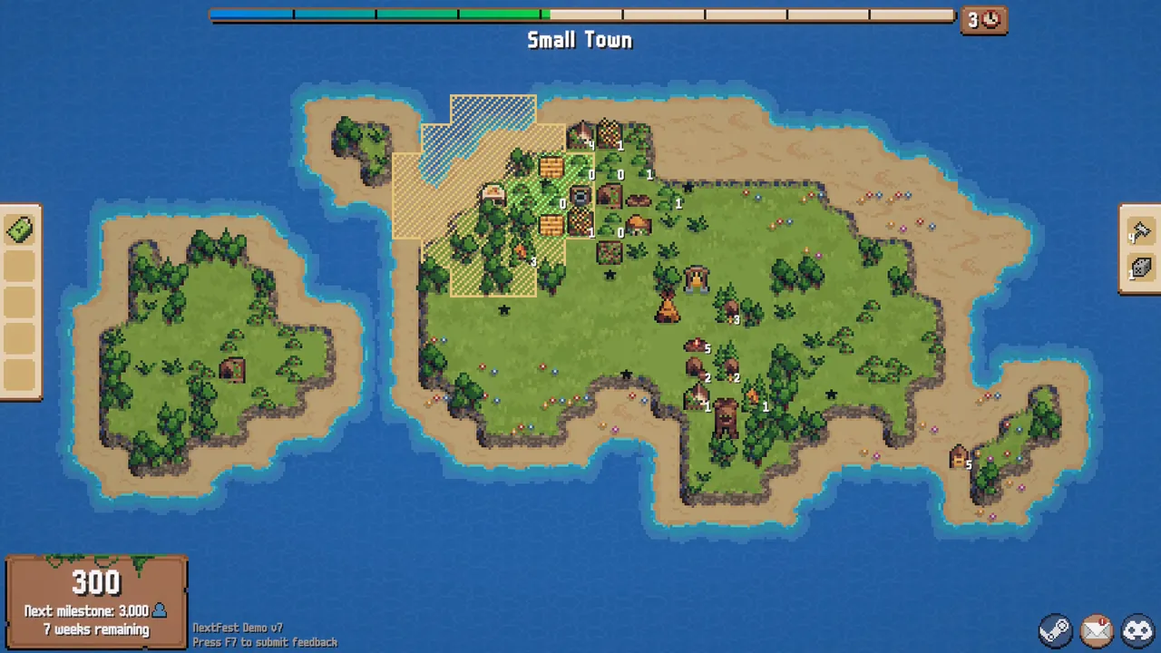 Combolands: Roguelike Citybuilder — environment preview