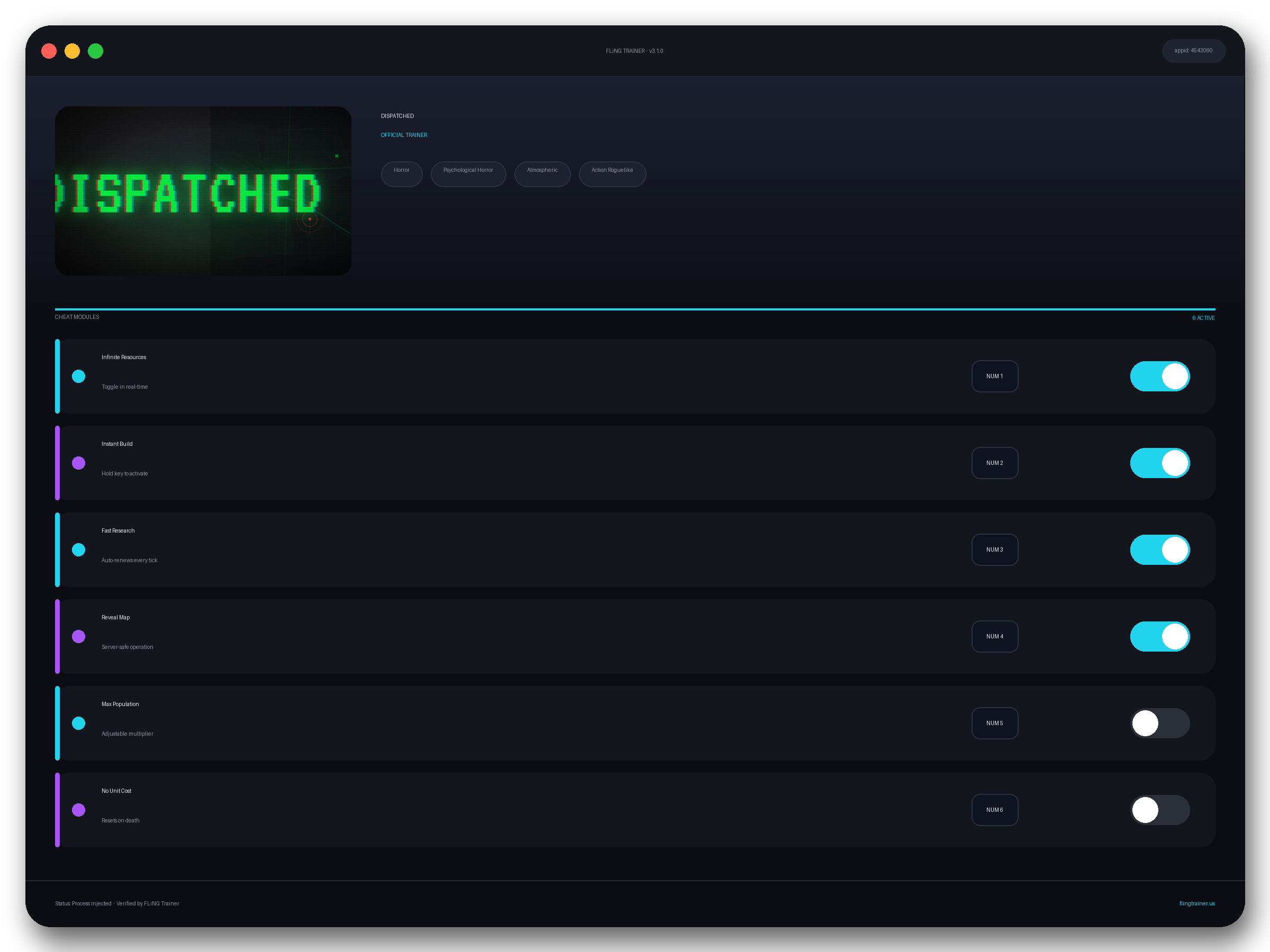 DISPATCHED Trainer interface