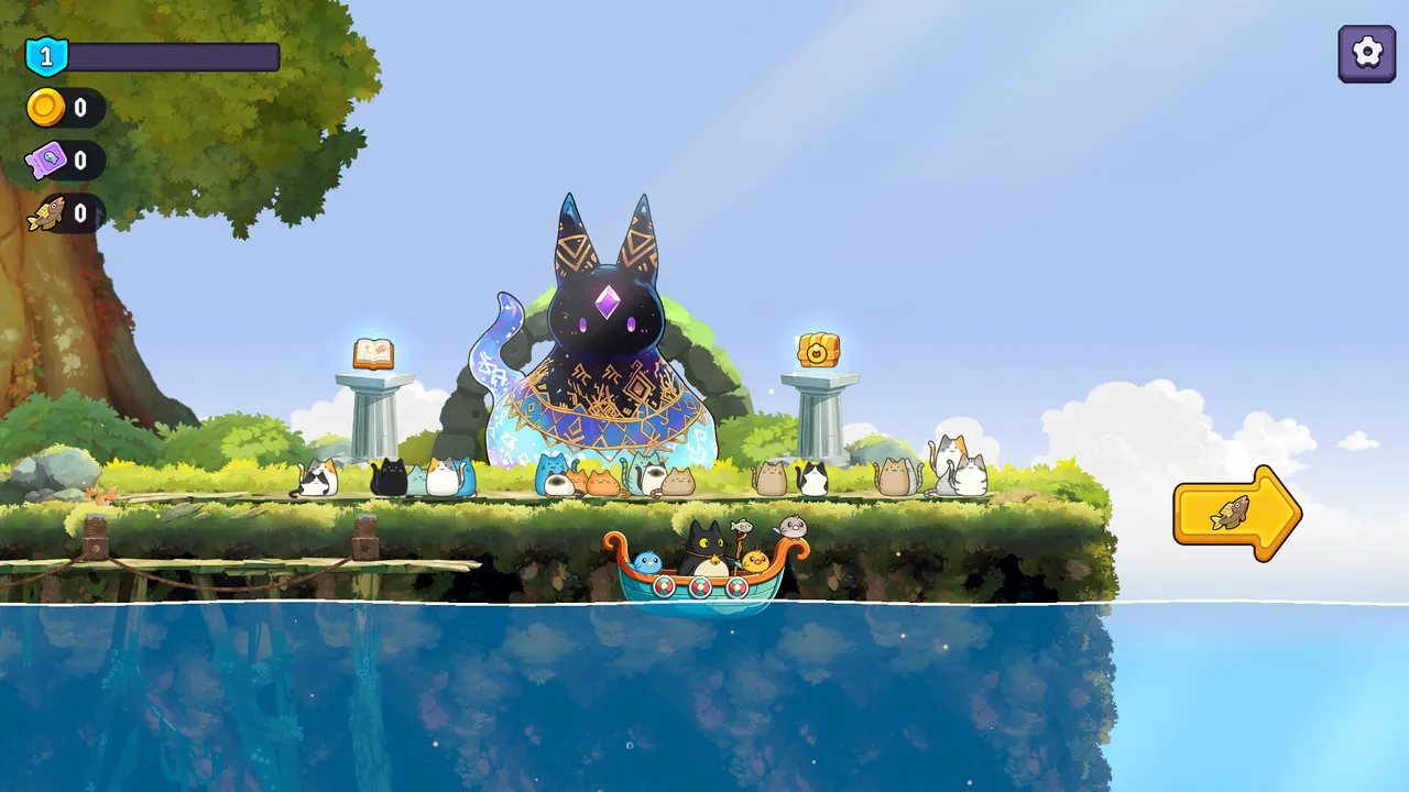 Fish to Cats: Catch & Feed — story scene capture