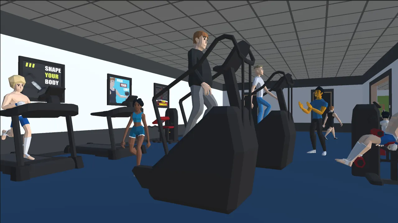 Gym Rat Simulator — exploration snapshot