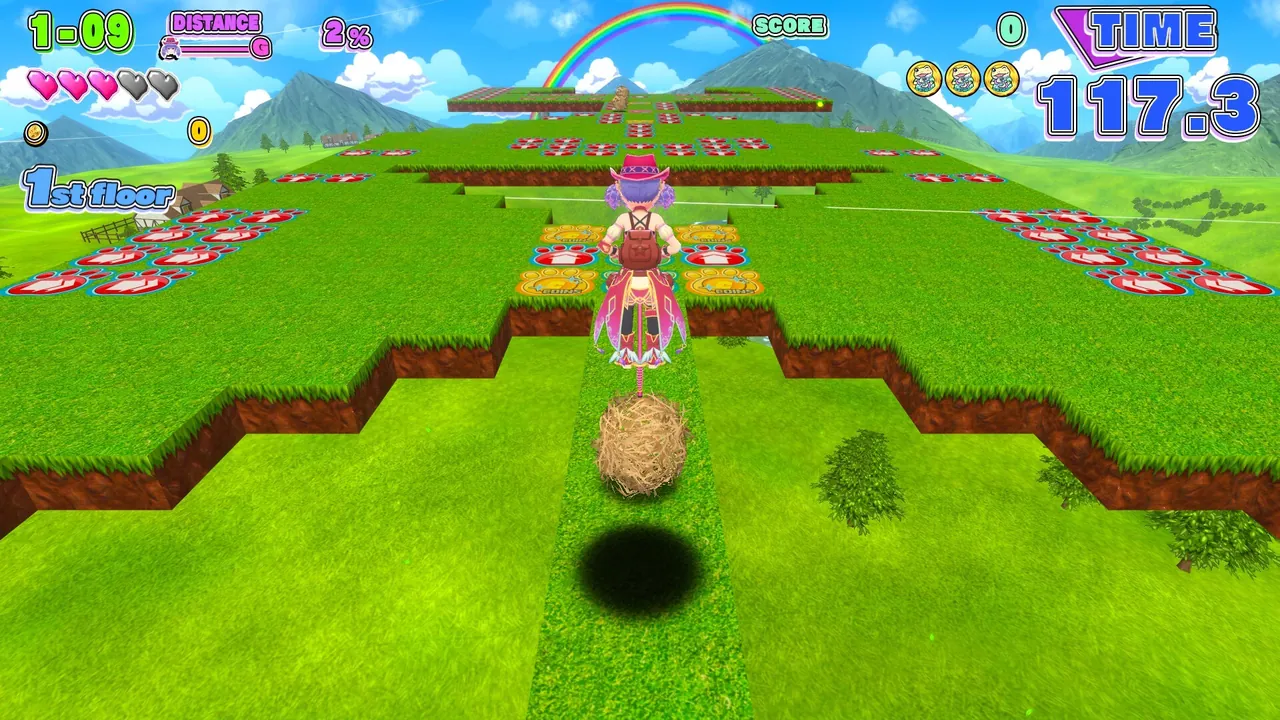 Hopping Girl Kohane EX — in-game combat moment