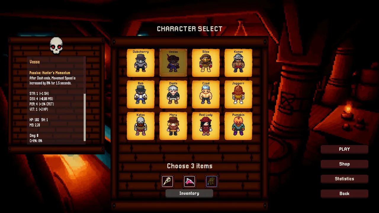 Huntervania — exploration snapshot