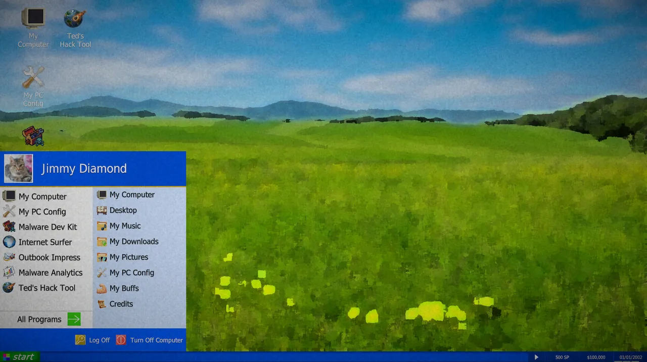 Malware Tycoon — story scene capture