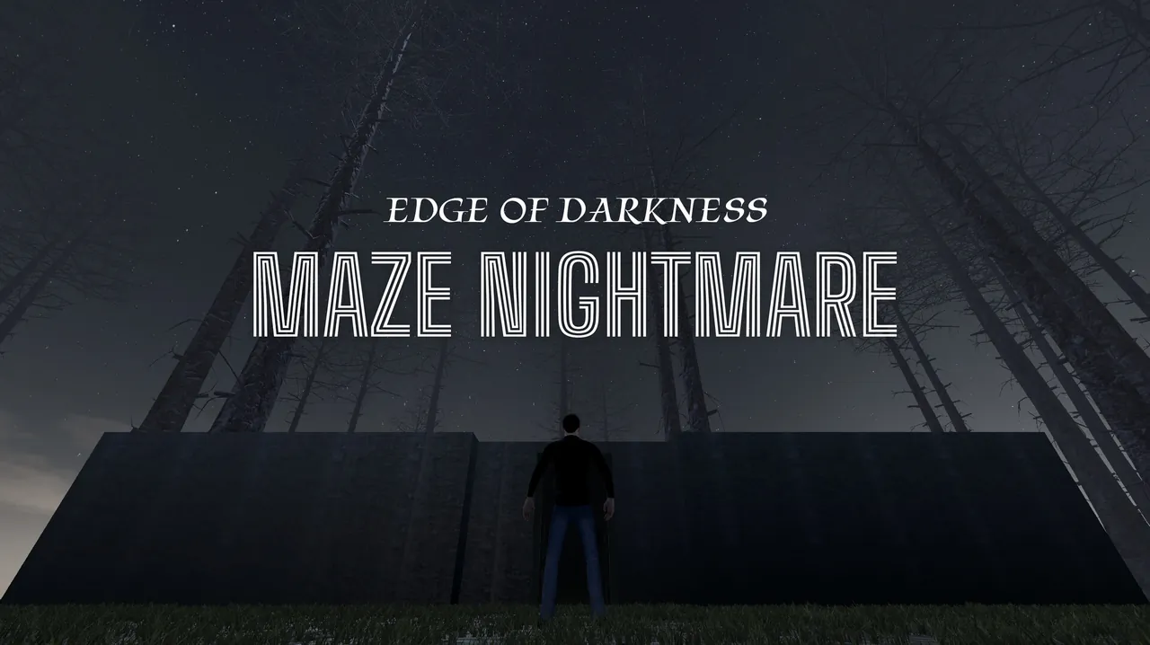 Maze Nightmare-Edge of Darkness — environment preview
