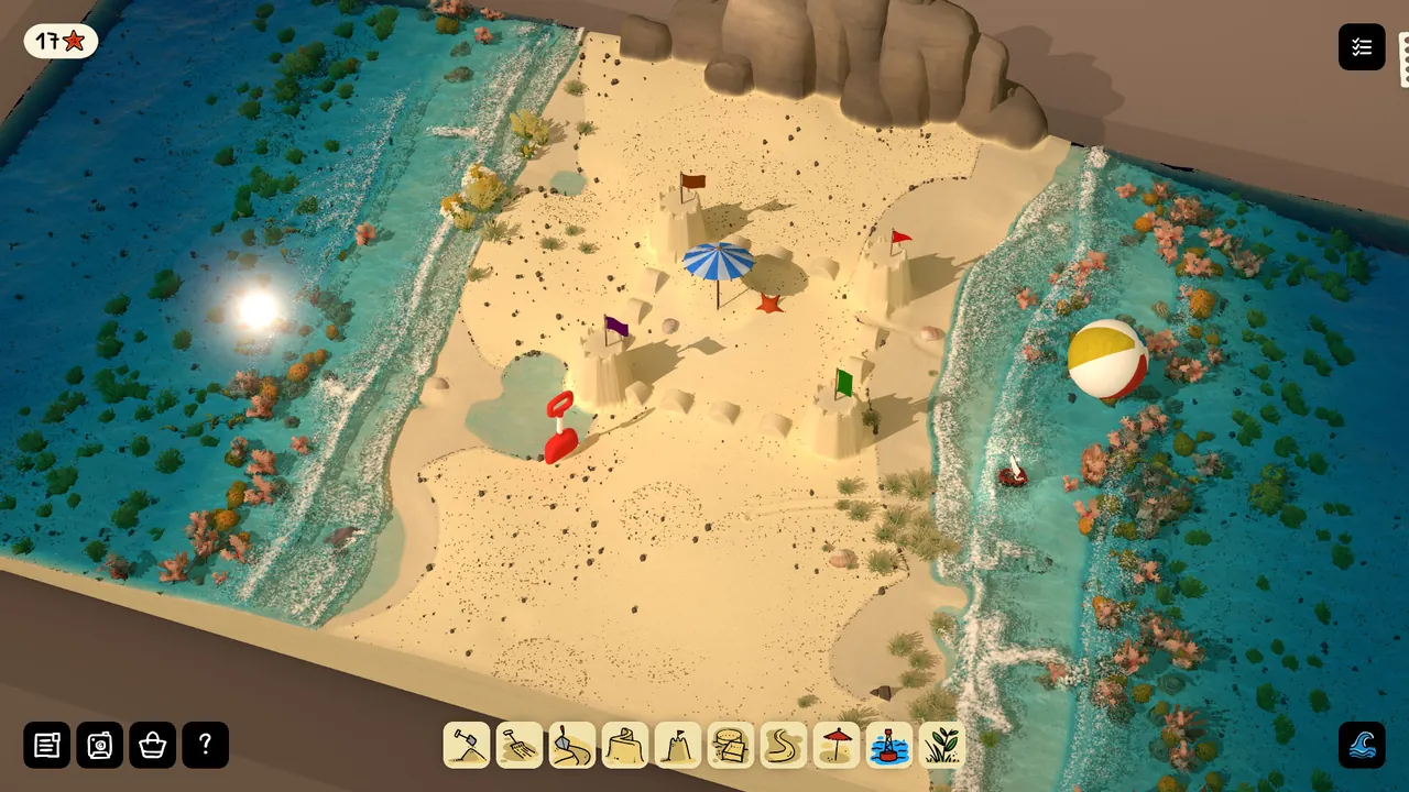 Sandcastle — story scene capture