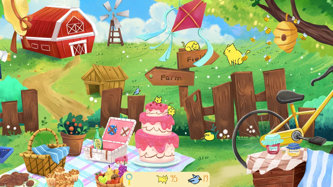 Storytime Cats - A Day At The Park — environment preview
