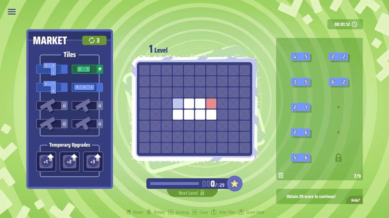 Tile Trials — environment preview