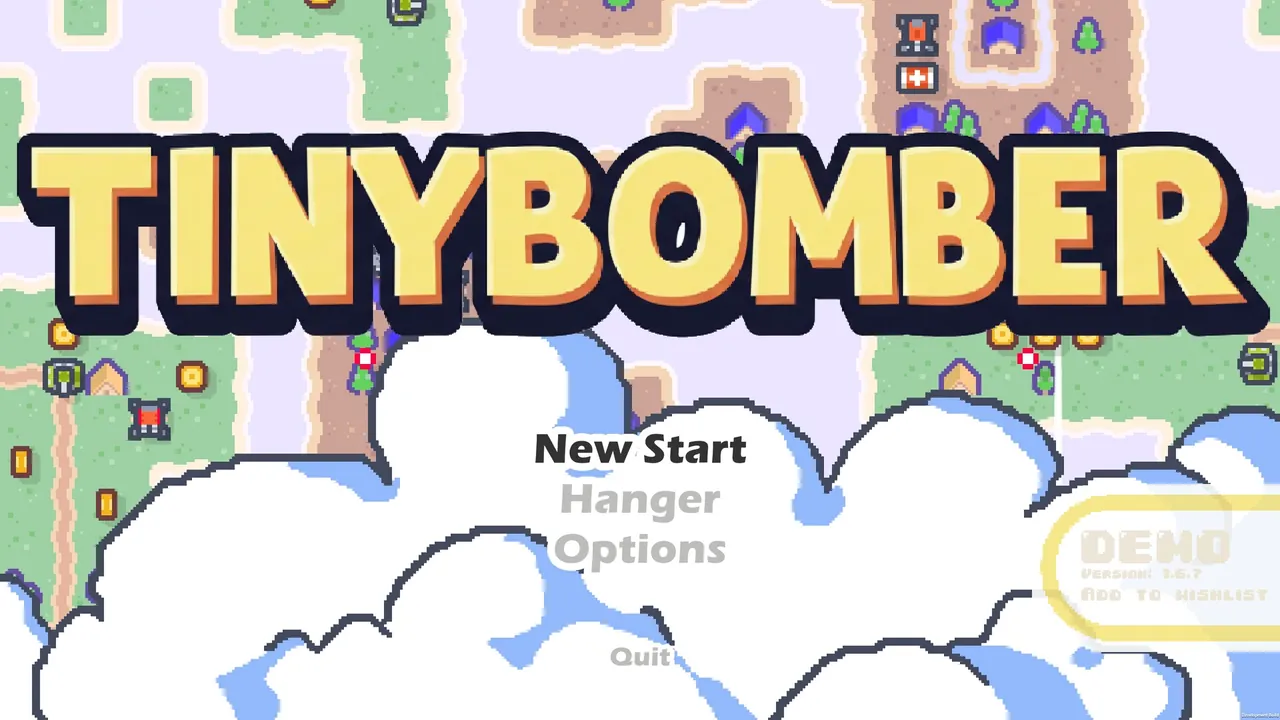 Tiny Bomber — environment preview