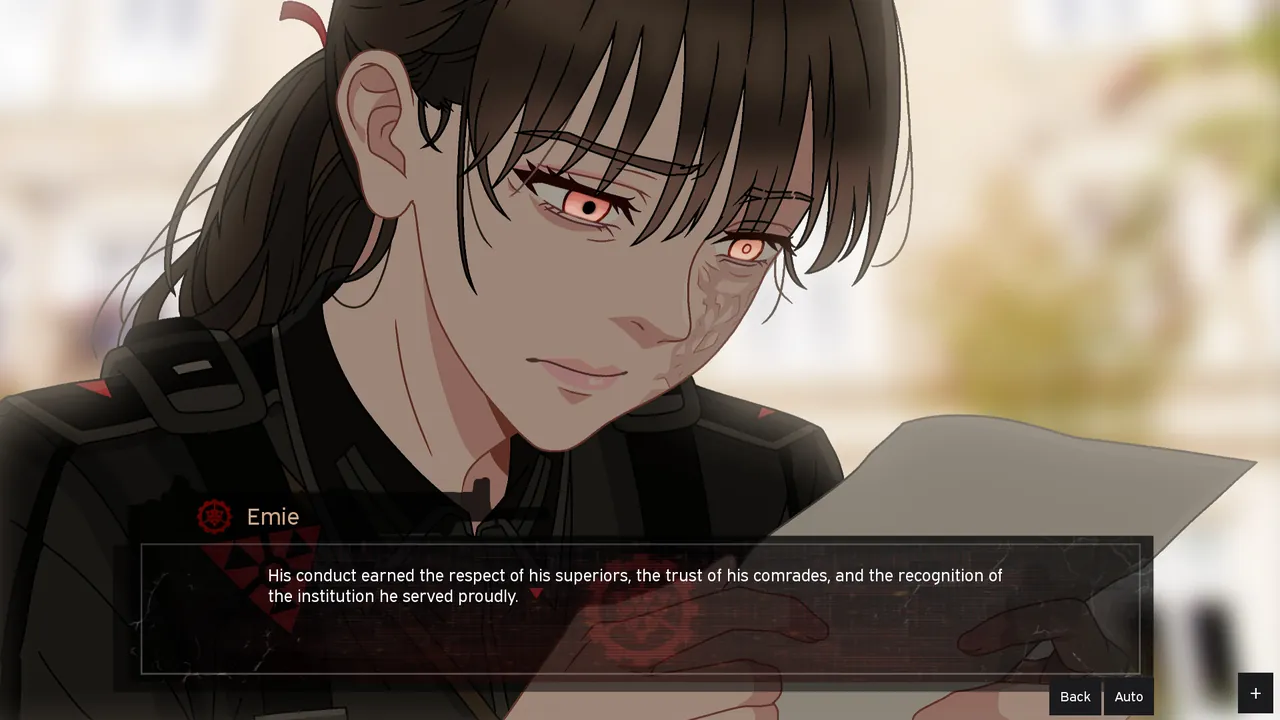 Tyrania Enforcers - Visual Novel — gameplay showcase