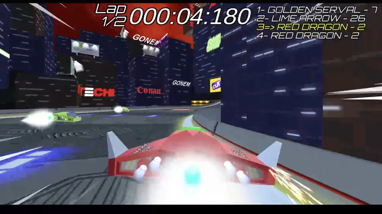 VORTEX-G: Anti-Gravity Racing & Track Editor — environment preview