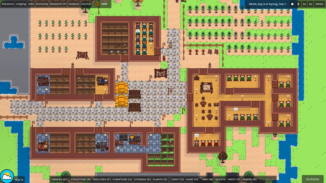 Wanderers' Outpost — environment preview