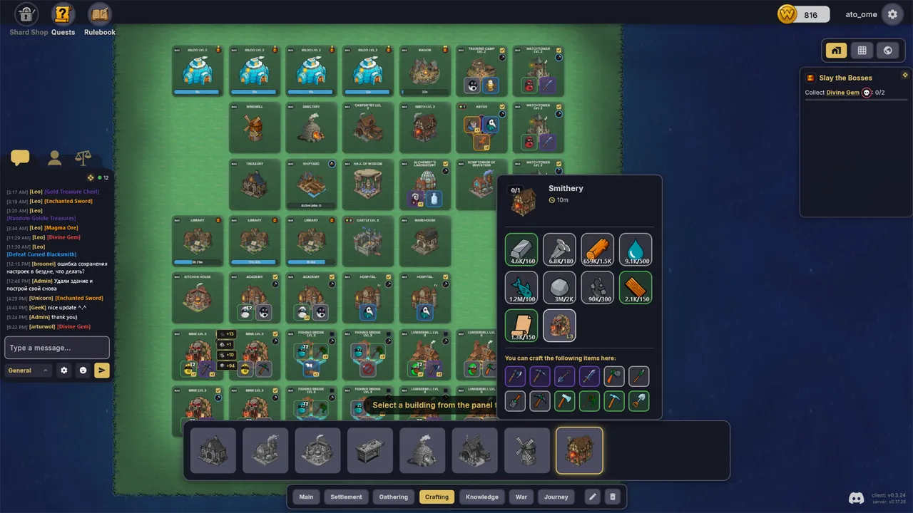 World of Eggs: Idle Adventures — exploration snapshot