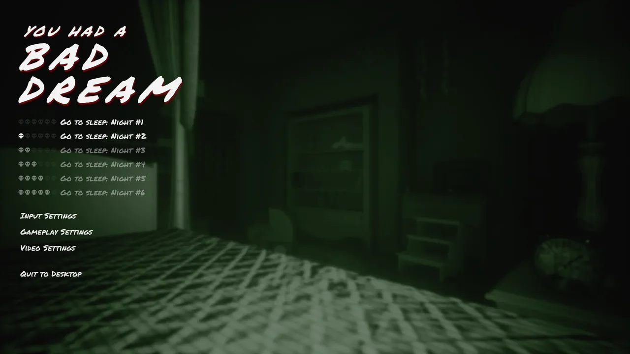 You had a bad dream — in-game combat moment